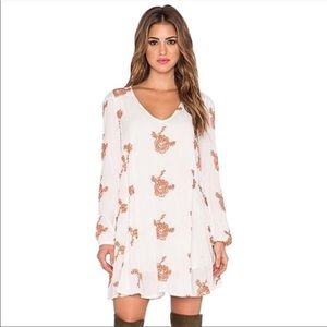 Free People Austin Embroidered Dress